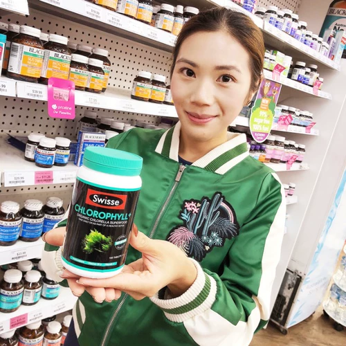 Австралийские таблетки органического хлорофилла 伉 Окислительное очищение красоты/повторная регулировка кишечника