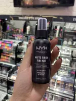 Spot Kiya Подлинные счетчики рекомендуют фиксированное спрей для макияжа NYX (черный) 60 мл