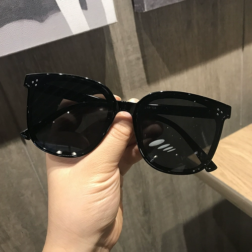 Модные черные солнцезащитные очки, в корейском стиле, 2020, защита от ультрафиолета