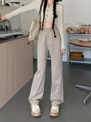 taobao agent Retro autumn jeans, plus size, 2023 collection, city style, American style