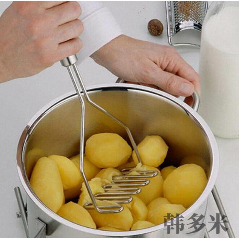 1PC STAINLESS STEEL WE SHAPE POTATO MASHER AND RICERS VEGE