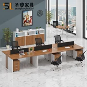 Thượng Hải Shengli ghế văn phòng kết hợp bàn nhân viên đại lý đơn giản 4 bàn ghế nhân viên công cộng bàn ghế vị trí làm việc - Nội thất văn phòng