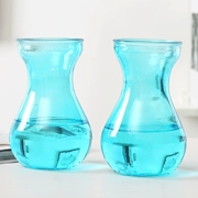 Hoa lục bình thủy tinh màu bình thủy tinh Bình thủy tinh Bình thủy canh chai lục bình Chèn bình hoa bầu - Vase / Bồn hoa & Kệ