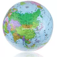 1 14 inflatable earth world globe map ball geography toy