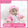 NPKDOLL trẻ em chơi nhà mô phỏng búp bê cô gái đầy đủ túi silicone bé tắm đồ chơi búp bê - Búp bê / Phụ kiện đồ chơi búp bê kèm phụ kiện