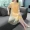 Yiyiziyi phụ nữ thoải mái và hào phóng váy năm điểm tay áo phong cách quốc gia thêu retro Một chiếc váy dài từ - A-Line Váy đầm ngắn xòe