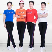 Yunshang Yang Liping Square Dance Dress New Set 2018 Spring New Cotton Square Dance Dress 1803 Set - Quần áo tập thể hình
