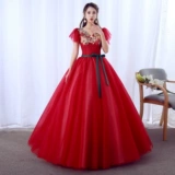 Костюм, красное элегантное вечернее платье для школьников, юбка-пачка