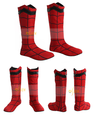 taobao agent Man-Man-Man Spider-Man Hero Return COSPLAY Serving Adult Shoes Boots Child Customization