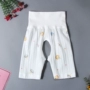Quần crop cạp cao quần thiết kế quần bụng Modal hè 7 điểm quần bé bé nhà quần short 0-3 xuân - Quần quần jean đẹp bé trai