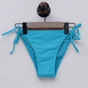 Màu sắc thuần túy kỳ nghỉ tam giác bơi thân thủy triều GA6057 suối nước nóng gợi cảm thời trang mới buộc dây bikini dưới đáy - Bikinis