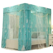 Rèm giường cộng với màn chống muỗi Công chúa gió gạc tích hợp giường gia đình 幔 màn hình phòng ngủ vật lý cô gái kín - Bed Skirts & Valances