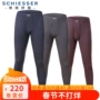 Schiesser chính hãng Đức Shuya Amino 3.5 plus nhung dày quần nam ấm quần dài E5-15195Y quần bó sát cho nữ