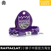 RASTACLAT Lions Vòng tay ren chính thức của NBA Series Kings Classics - Vòng đeo tay Clasp