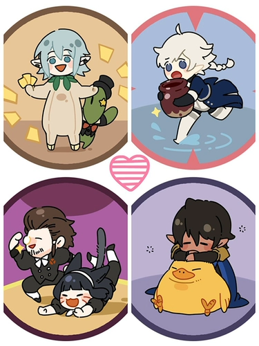 Final Fanta FF14 Wind Badge OLS