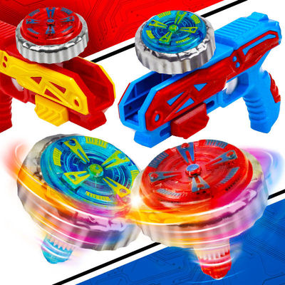 儿童玩具男孩陀螺玩具枪战斗发射器飓风战魂新品款合金发光陀螺47