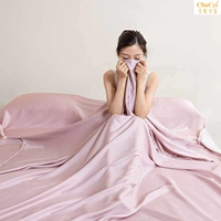 Tencel đi du lịch qua túi ngủ bẩn người lớn du lịch mùa hè khách sạn trên tấm bẩn đôi túi ngủ khách sạn di động - Túi ngủ túi ngủ đôi