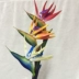 cây trúc giả PU tay cảm nhận Bird of Paradise mô phỏng Strelitzia reginae tay cảm nhận sàn hoa hoa trang trí phòng khách hoa lụa đào đông giả cây hoa đào giả Cây hoa trang trí