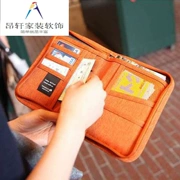 Gói hộ chiếu ngắn Du lịch Hàn Quốc 2 túi lưu trữ đa chức năng túi lưu trữ hộ chiếu tài liệu gói nữ thẻ gói - Túi thông tin xác thực