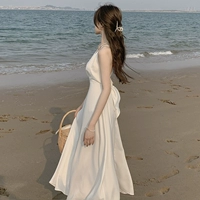 Летняя сексуальная расширенная длинная юбка, элегантное платье, французский стиль, изысканный стиль
