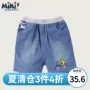 Pencil Club Kids 2019 Summer New Boy Jeans Boy Quần short Trẻ em Năm Quần - Quần jean quần jean bé trai xuân hè