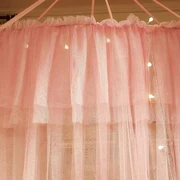 2019 đầu giường trang trí treo tường sợi công chúa giường 幔 cô gái rèm giường gạc nhà phòng ngủ trần trên gạc nền. - Bed Skirts & Valances