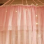 2019 đầu giường trang trí treo tường sợi công chúa giường 幔 cô gái rèm giường gạc nhà phòng ngủ trần trên gạc nền. - Bed Skirts & Valances rèm treo giường tầng