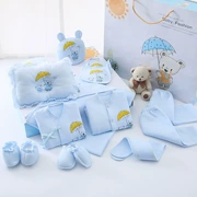 Bộ quần áo sơ sinh cotton cho bé sơ sinh 0-3 tháng 6 mùa xuân và mùa thu đông cho bé sơ sinh - Bộ quà tặng em bé