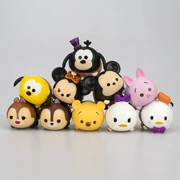10 tsumtsum Mickey Minnie Winnie the Pooh Đồ chơi búp bê Halloween Jenga đóng hộp đồ trang trí - Khác