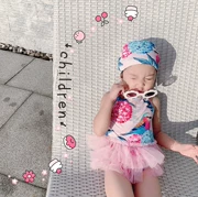 Mùa hè 2019 mẫu bùng nổ phiên bản Hàn Quốc của váy ba lê cô gái ngọt ngào dễ thương áo tắm một mảnh 5555 - Đồ bơi trẻ em