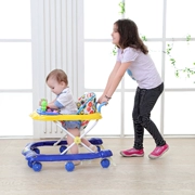 Xe tập đi cho bé tập đi xe đẩy trẻ em đa năng chống rollover 1 tuổi 7-18 tháng Xe tập đi cho bé