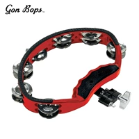 Chun Lei Musical Music Gon Bops Tambourine Bell Drum Four Color.