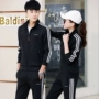 Yian Tengxue 361 trang web chính thức phù hợp với trang phục thể thao nam mùa xuân và mùa thu 2019 Wei quần áo phụ nữ cặp đôi Ning Li - Thể thao sau bộ áo gió thể thao nam