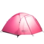 Mu Gaodi Đầy màu sắc hai lớp hai lớp silicon siêu nhẹ Cắm trại ngoài trời cắm trại mưa gió - Lều / mái hiên / phụ kiện lều đèn lều