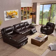 Không gian hạng nhất kết hợp sofa viên nhỏ căn hộ phòng khách đồ nội thất đồ nội thất điện chức năng sofa da - Đồ nội thất thiết kế