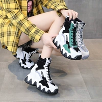 Tide, демисезонная высокая универсальная спортивная обувь на платформе, популярно в интернете