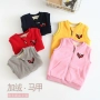 Áo vest trẻ em cotton mùa thu và mùa đông Hàn Quốc quần áo gile trẻ em