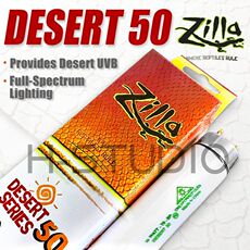 Аксессуары для рептилии 正品包邮 美国zilla 爬虫多肉uvb灯管沙漠型50