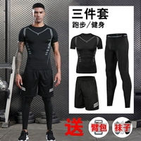 Bộ đồ thể dục tuyết Yian phù hợp với quần áo nam mùa hè quần áo nhanh khô quần áo thể thao phù hợp với quần chạy bộ bóng rổ quần áo - Quần áo tập thể hình quần áo tập gym chính hãng