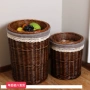 Kệ trái cây giỏ giỏ wicker đan bằng mây đan giỏ trái cây trưng bày trưng bày màu xanh hiển thị giỏ lưu trữ giỏ giỏ các mẫu kệ trưng bày sản phẩm