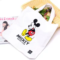 Qiao Elf Mouse Mouse Canvas Сумка сумочка для покупок сумки для студенческого пакета Book Bearg B4461