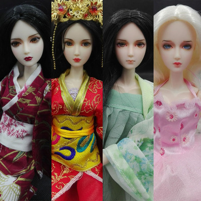 taobao agent Girl toy Xinyi Doll 6 points doll Doll Draw Eye OB Makeup Tap Paton Ancient Ferry Doll Classical Beauty