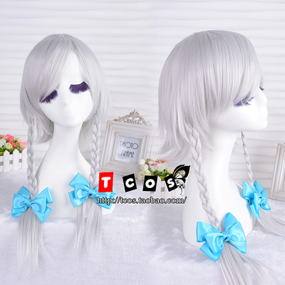 taobao agent TCOS Oriental Project Sixteen Night Night COS COS Wig Silver White Removal Sixteen Night COS Wig