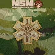 MSM Spartan Medic Magice Morale Chương Nhãn dán ba lô Epaulette nâng cao