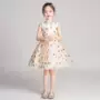 Cô gái công chúa váy fluffy sinh nhật chủ nhà nhỏ váy cô gái nước ngoài trang phục piano trẻ em mùa hè đám cưới - Váy trẻ em trang phục biểu diễn cho bé trai