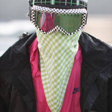 韩版骑行滑雪护耳三角面罩面巾男女户外冬保暖魔术贴防雾霾紫外线
