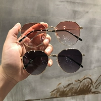 Розовые брендовые ретро солнцезащитные очки, коллекция 2023, популярно в интернете, в корейском стиле