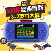 Overlord kid trò chơi cầm tay bảng điều khiển màn hình màu PSP cầm tay hoài cổ FC Tetris trò chơi chiến đấu đôi - Bảng điều khiển trò chơi di động máy chơi game cầm tay 4 nút