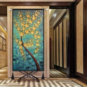 Pachira Lucky Lucky bông tấm thảm vải phòng khách sạn sảnh lối vào tấm thảm nền bức tranh trang trí - Tapestry