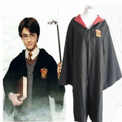 taobao agent Harry Potter Magic Robe Harry Cloak Gryffindor Cos clothing school uniform magic clothes